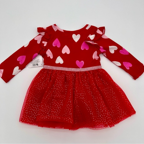 NWT 🥀 18mo. Way To Celebrate! Girls Valentine's Day Dress - Picture 5 of 7